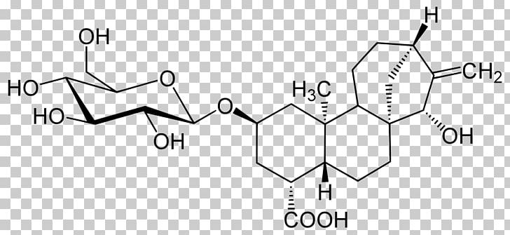 Stevia Glycoside Stevioside Chemistry Broadleaf Plantain PNG, Clipart, Angle, Auto Part, Black And White, Brand, Broadleaf Plantain Free PNG Download