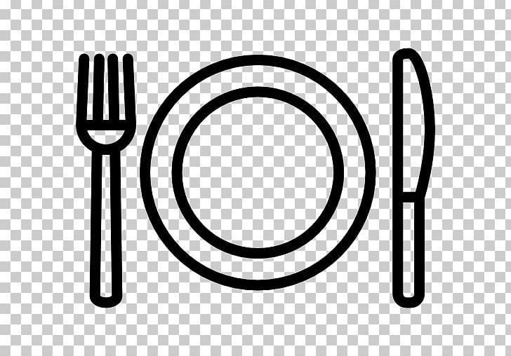 Knife Fork Plate Spoon PNG, Clipart, Area, Black And White, Butter Knife, Circle, Computer Icons Free PNG Download
