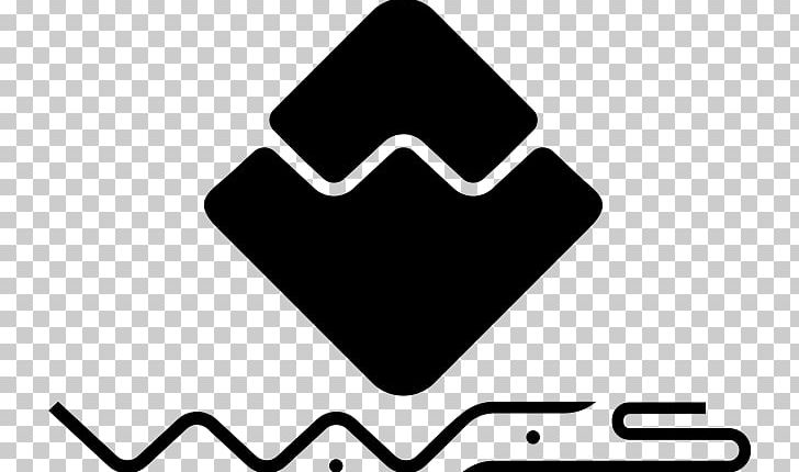 Waves Platform Cryptocurrency Ethereum Initial Coin Offering Bitcoin PNG, Clipart, Angle, Bitcoin, Black, Black And White, Blockchain Free PNG Download