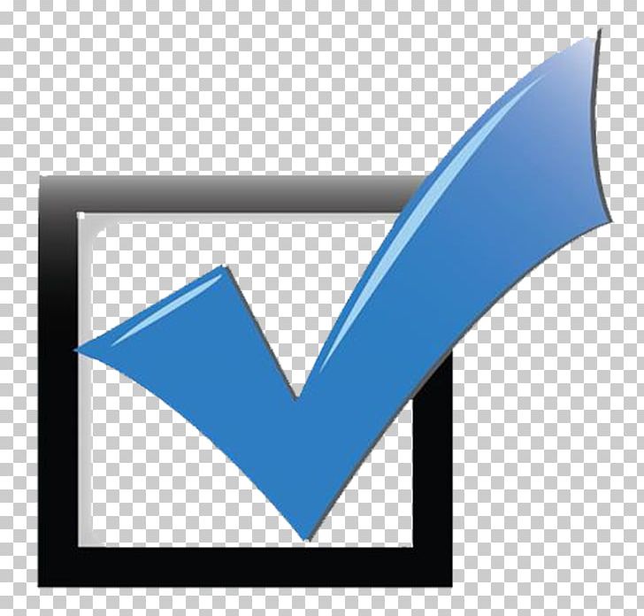 Check Mark Computer Icons Desktop PNG, Clipart, Angle, Blue, Brand, Checkbox, Check Mark Free PNG Download