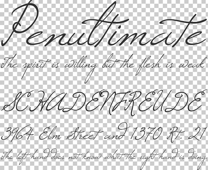 Handwriting Computer Font Open-source Unicode Typefaces Cursive Font PNG, Clipart, Black And White, Calligraphy, Computer Font, Cursive, Font Family Free PNG Download