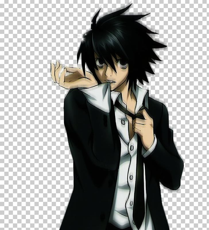 L Anime Death Note Near PNG, Clipart, Animated Film, Anime, Black Hair,  Blingee, Blog Free PNG