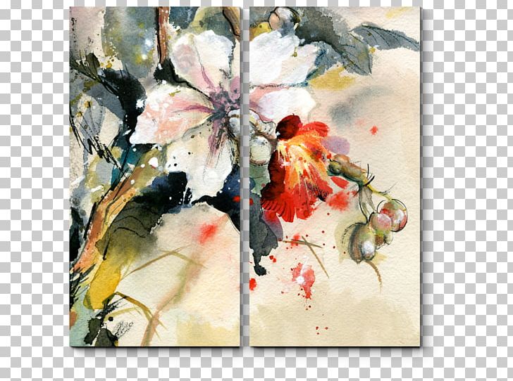 Watercolor Painting Orchids Stock Photography Printing PNG, Clipart, Artwork, Bloom, Canvas, Canvas Print, Color Free PNG Download
