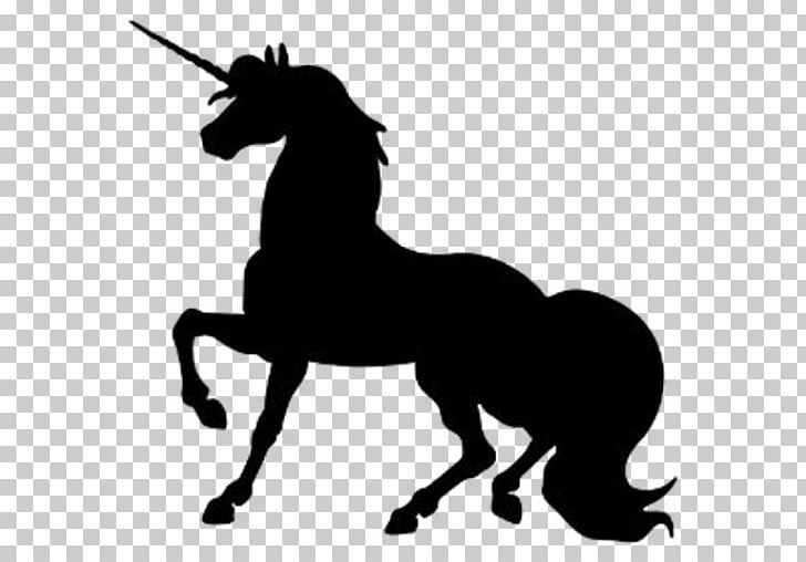 Silhouette Unicorn Drawing PNG, Clipart, Animal Figure, Animals, Black, Black And White, Black Unicorn Free PNG Download