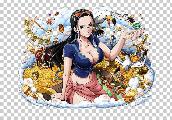 Nico Robin Monkey D. Luffy One Piece Treasure Cruise Crocodile PNG, Clipart, Anime, Art, Baroque Works, Breasts, Cartoon Free PNG Download