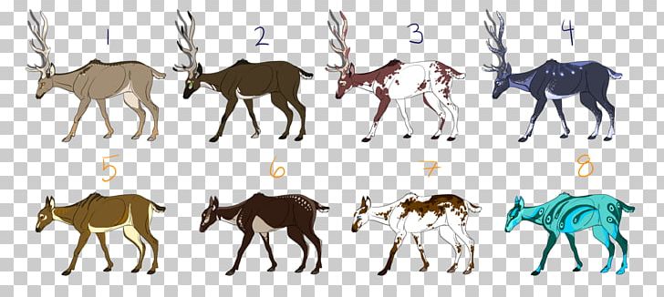 Reindeer Art Palette Horse PNG, Clipart, Animal, Animal Figure, Antelope, Art, Camel Like Mammal Free PNG Download