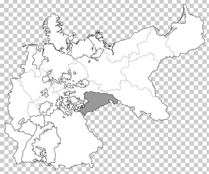 Kingdom Of Saxony German Empire Kingdom Of Bavaria Grand Duchy Of Hesse Map PNG, Clipart, Artwork, Black And White, Drawing, Flaga Drugiej Rzeszy, Germany Free PNG Download