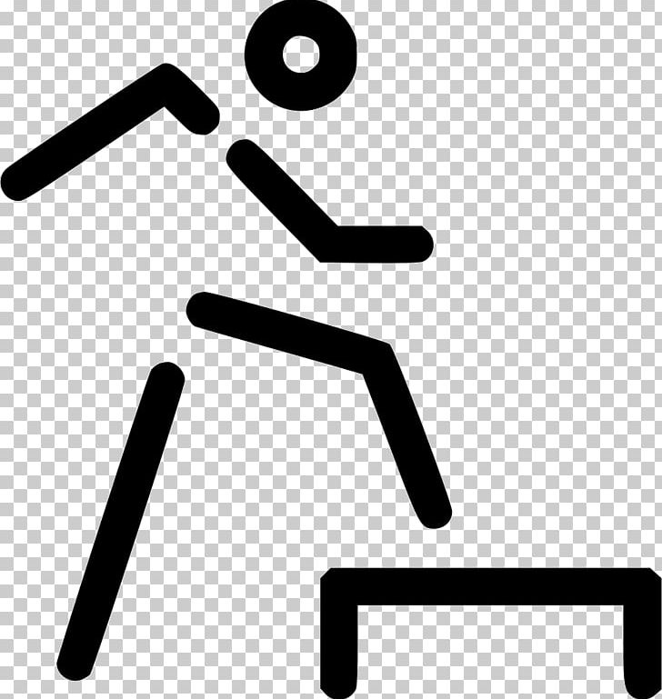 Computer Icons Aerobics Aerobic Exercise Physical Fitness PNG, Clipart, Aerobic Exercise, Aerobics, Angle, Black And White, Computer Icons Free PNG Download