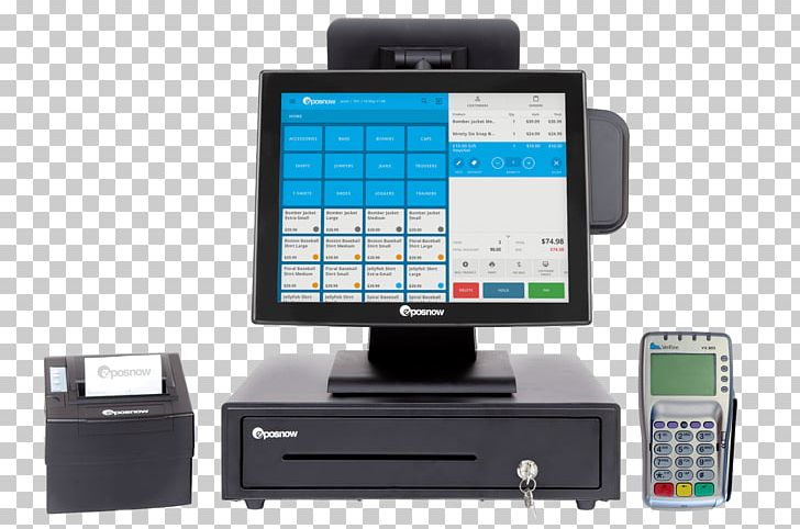 Point Of Sale Epos Now Cash Register Sales Retail PNG, Clipart, Business, Communication, Computer Monitor Accessory, Display Device, Electronics Free PNG Download