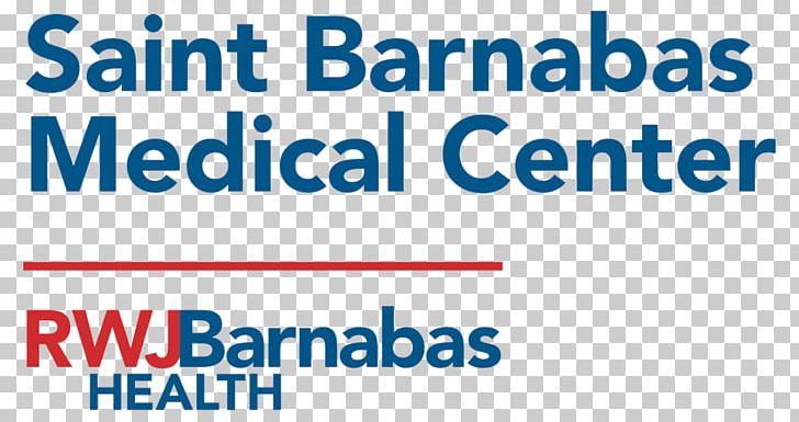 Saint Barnabas Medical Center Organization RWJBarnabas Health Saint Barnabas Drive Logo PNG, Clipart, Area, Blue, Brand, Clinic, Comprehensive Surgical Care Free PNG Download