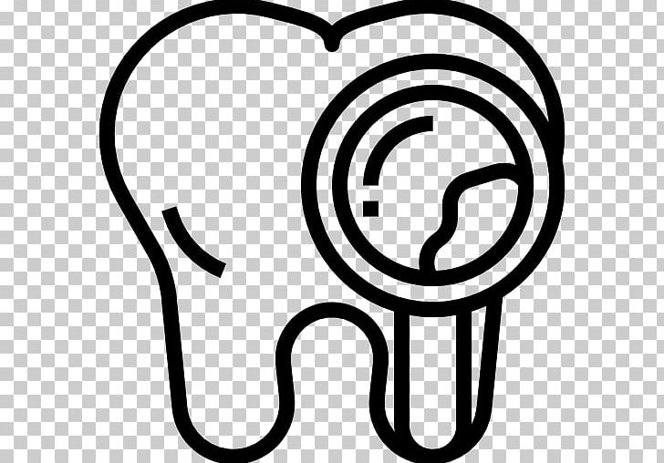 Tooth Computer Icons Dentistry Health PNG, Clipart, Area, Black And White, Circle, Dental Plaque, General Medical Examination Free PNG Download