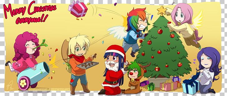 Cartoon Fiction Pony PNG, Clipart, Anime, Art, Cartoon, Character, Christmas Free PNG Download