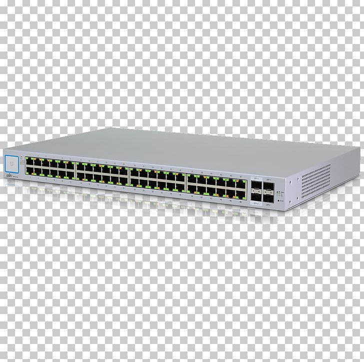 Network Switch Ubiquiti Networks Small Form-factor Pluggable Transceiver Gigabit Ethernet Power Over Ethernet PNG, Clipart, Computer Network, Electronic Device, Miscellaneous, Network Switch, Others Free PNG Download