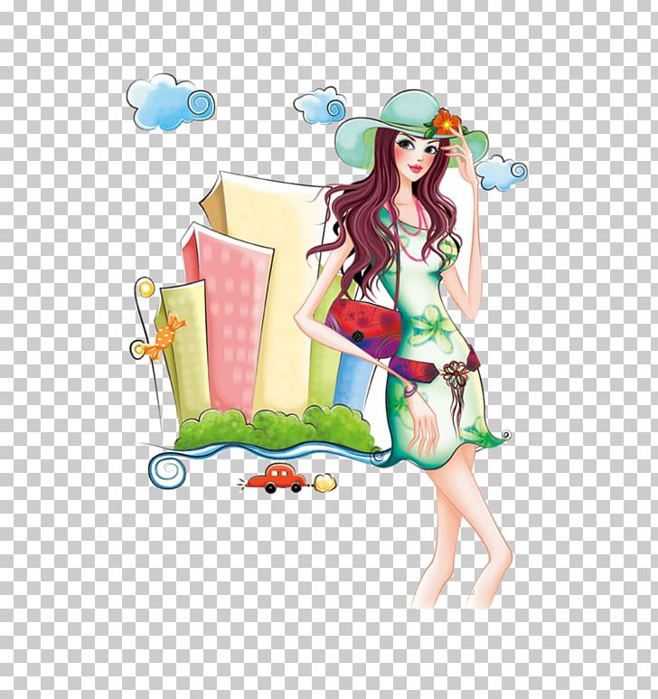 Drawing Paper Ninico美甲庄园 Illustration Design PNG, Clipart, Art, Cartoon, Drawing, Fashion Girl, Fashion Illustration Free PNG Download