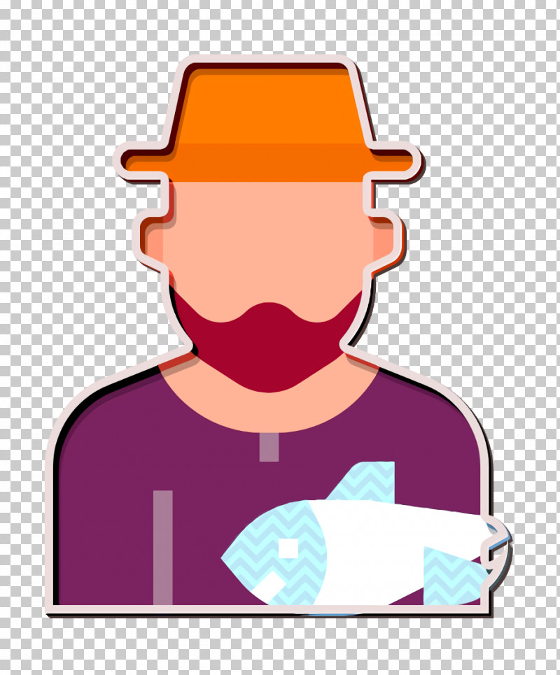 Jobs And Occupations Icon Fisherman Icon PNG, Clipart, Cartoon, Fisherman Icon, Headgear, Jobs And Occupations Icon, Line Free PNG Download