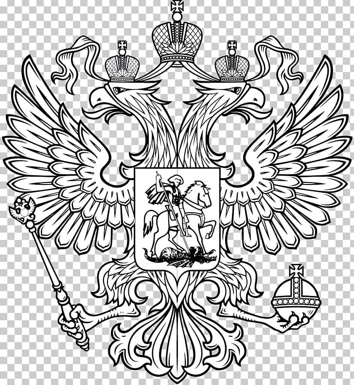 Coat Of Arms Of Russia Double-headed Eagle Flag Of Russia PNG, Clipart, Black And White, Circle, Coat Of Arms, Coat Of Arms Of Germany, Eagle Free PNG Download