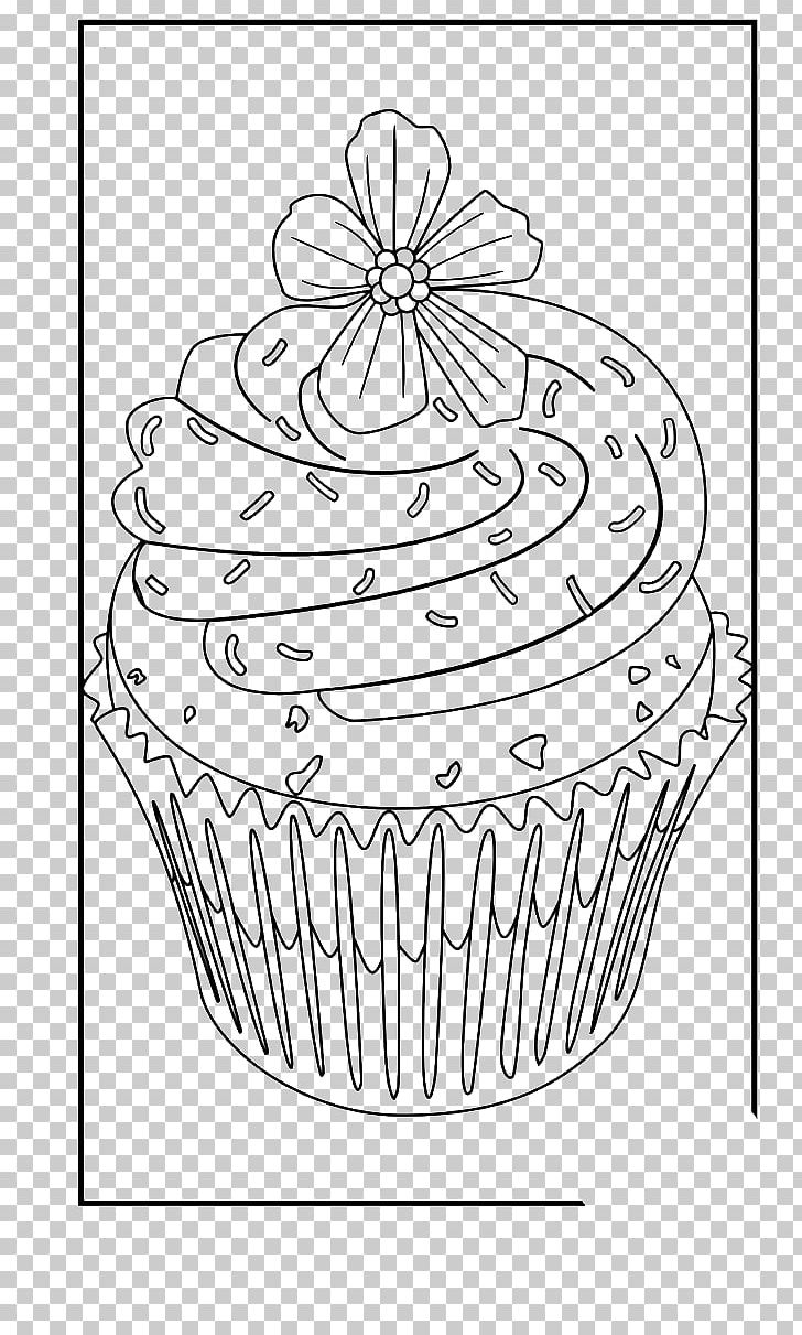 Cupcake Coloring Book Colouring Pages Bakery PNG, Clipart, Adult, Bakery, Baking Cup, Biscuits, Black And White Free PNG Download