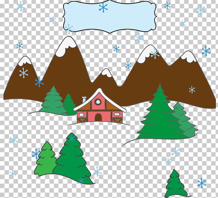 Snow Landscape Winter PNG, Clipart, Area, Blue, Blue Snowflakes, Christmas, Christmas Decoration Free PNG Download
