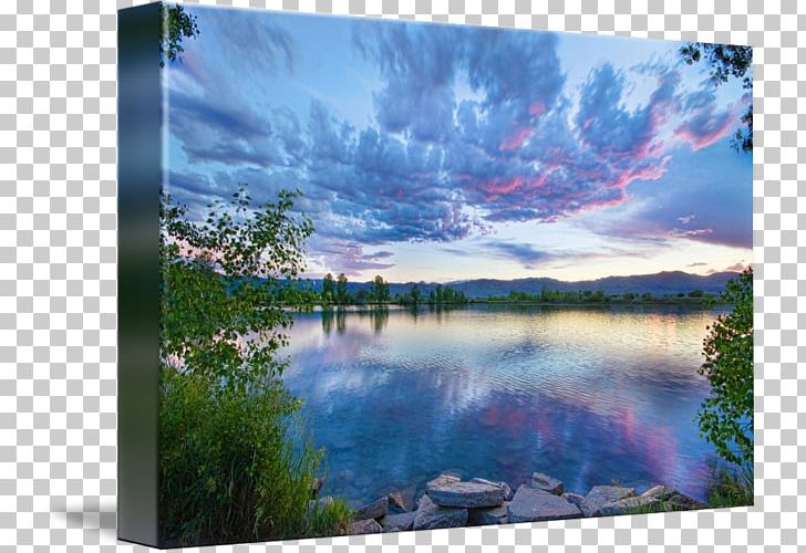 Painting Pond Frames Inlet Sky Plc PNG, Clipart, Art, Ecosystem, Inlet, Lake, Landscape Free PNG Download
