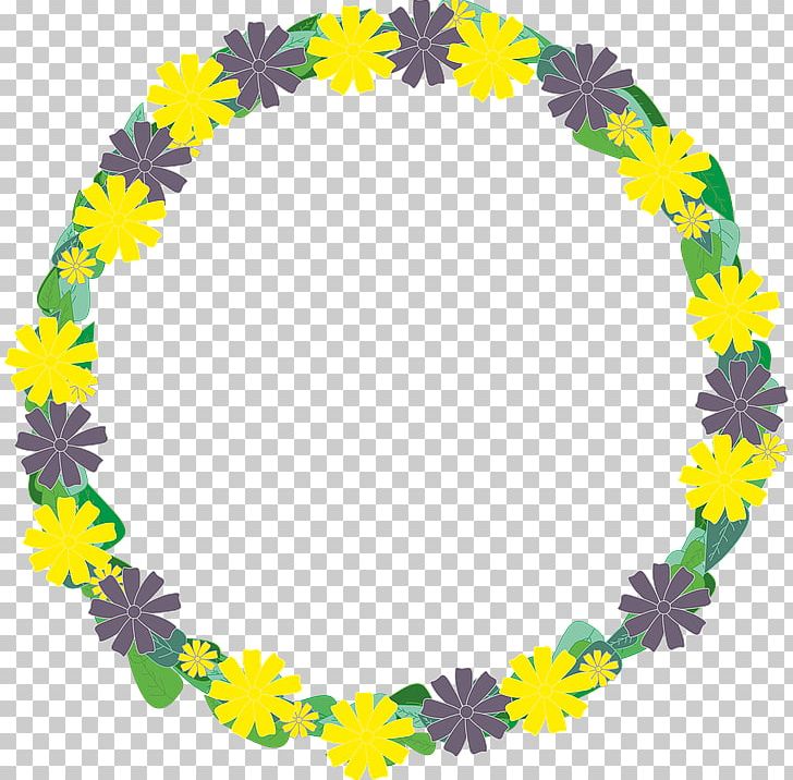 Wreath Yellow Flower Garland PNG, Clipart, Blue, Circle, Clip Art, Floral Design, Flower Free PNG Download