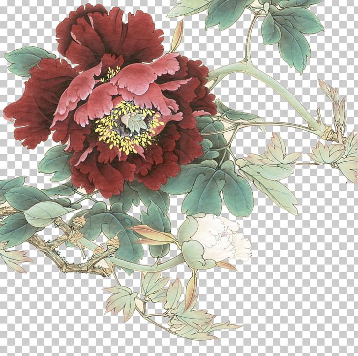 Gongbi Chinese Painting Chinese Art PNG, Clipart, Art, Artificial Flower, Blue, Chinese Style, Flower Free PNG Download