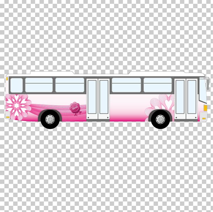 Beautiful Pink Bus PNG, Clipart, Bus, Car, Cars, Cartoon, Design Free PNG Download