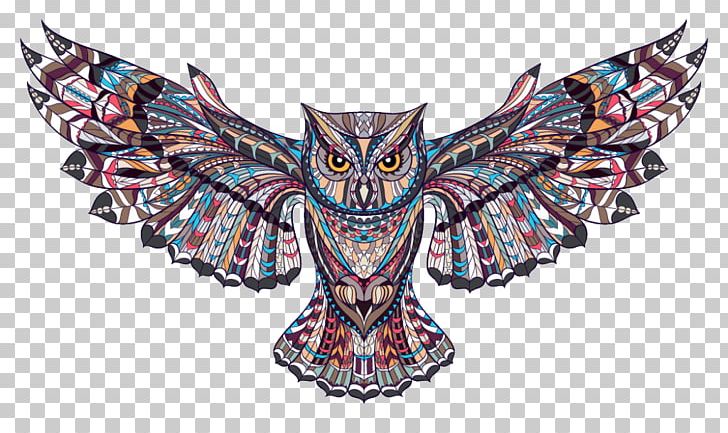 Owl Bird Euclidean Drawing PNG, Clipart, Abstract Pattern, Animal, Animals, Beak, Bird Free PNG Download