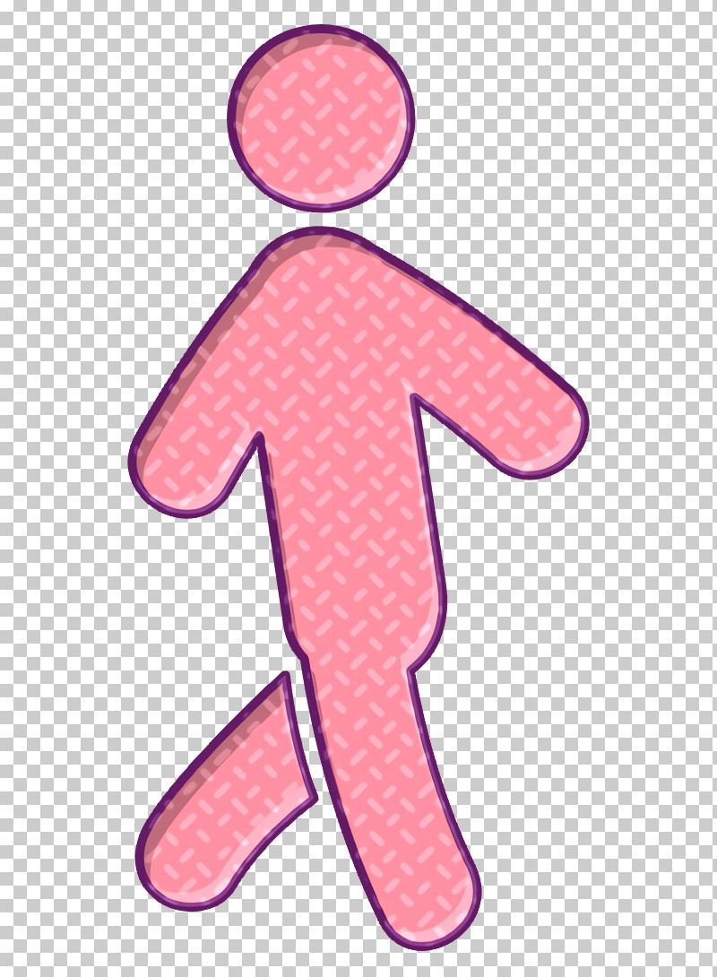 People Icon Walk Icon Person Walking Icon PNG, Clipart, Humans 2 Icon, People Icon, Person Walking Icon, Pink, Walk Icon Free PNG Download