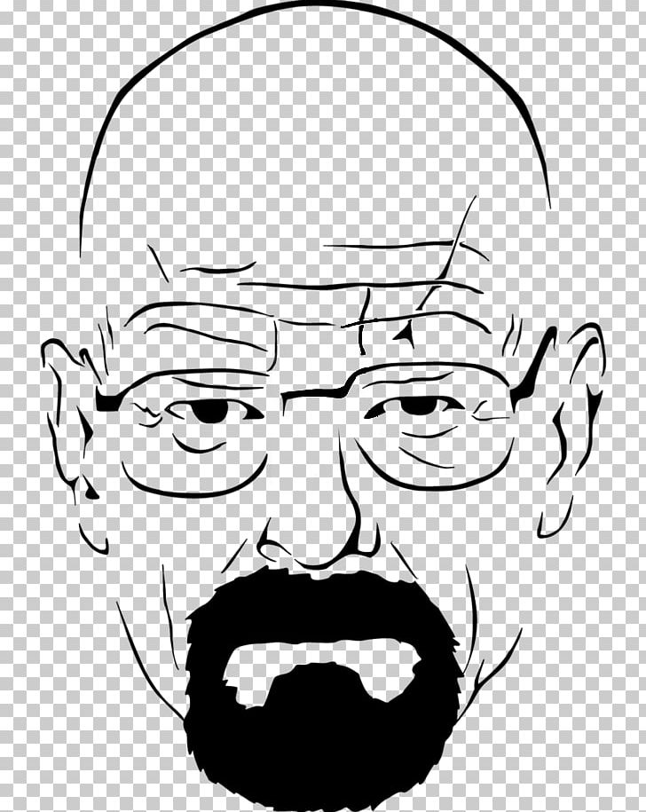Walter White Drawing Line Art PNG, Clipart, Art, Artwork, Black, Black And White, Breaking Bad Free PNG Download