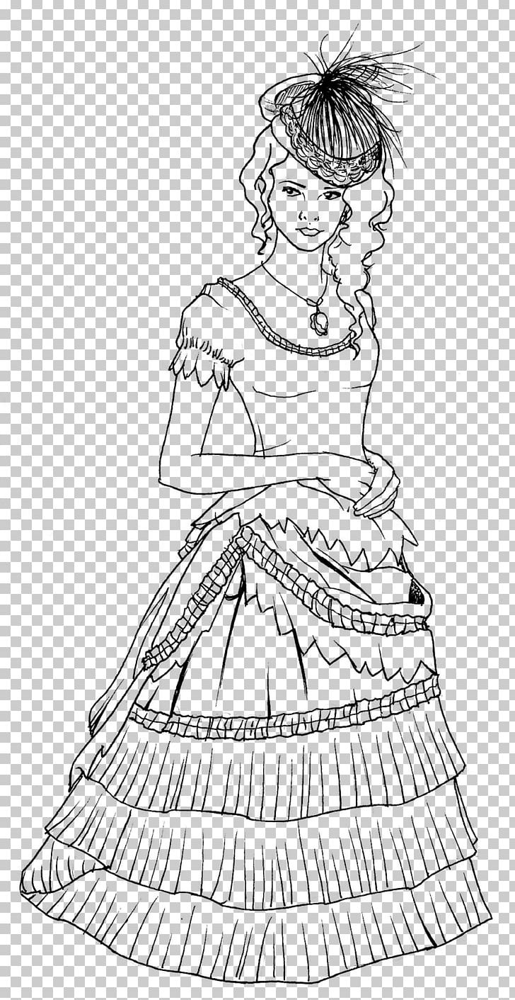 Woman Line Art Coloring Book Vampire PNG, Clipart, Artwork, Black And White, Cartoon, Clothing, Coloring Book Free PNG Download