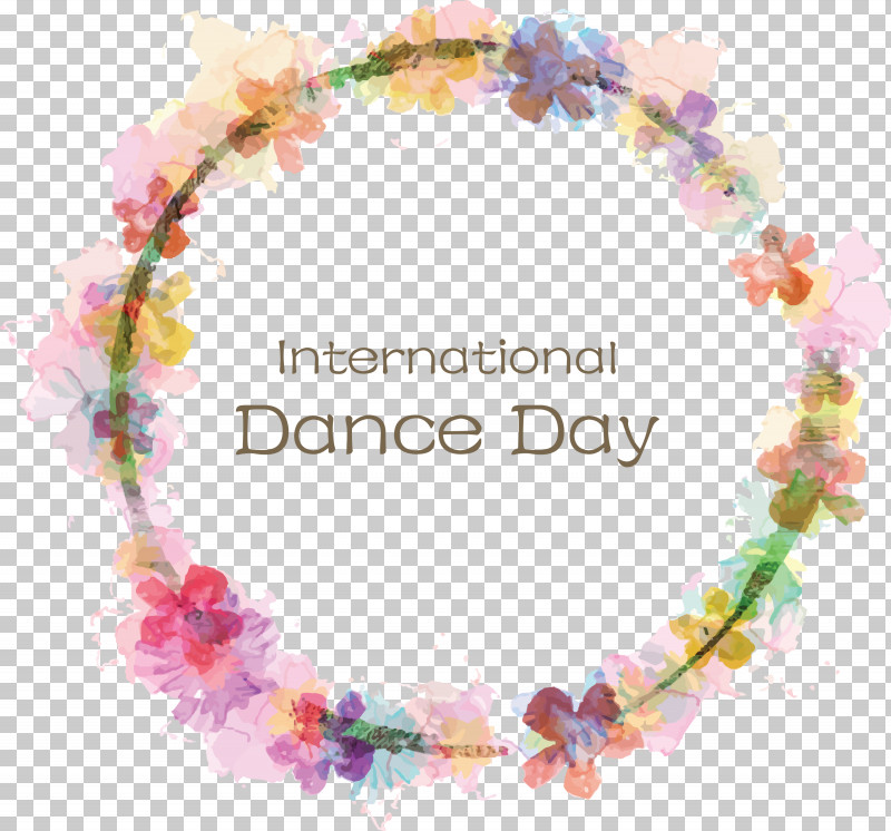 International Dance Day Dance Day PNG, Clipart, Bracelet, Citrine, Color, Flower, Flower Preservation Free PNG Download
