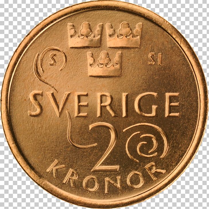 Coin Sweden Swedish Krona Sveriges Riksbank Banknote PNG, Clipart, Bank, Banknote, Coin, Copper, Crown Free PNG Download