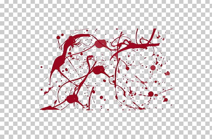 Blood Brush Drawing Splatter Film PNG, Clipart, Art, Buckle, Creative, Elements, Fashionable Free PNG Download
