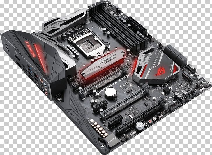 Intel Motherboard LGA 1151 ATX Serial ATA PNG, Clipart, Central Processing Unit, Coffee Lake, Computer Component, Computer Cooling, Computer Hardware Free PNG Download