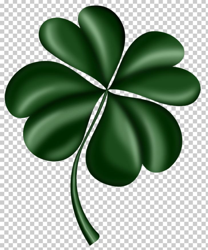 Four-leaf Clover Shamrock Saint Patrick's Day PNG, Clipart, Clover, Flowering Plant, Flowers, Four Leaf Clover, Four Leaf Clover Free PNG Download