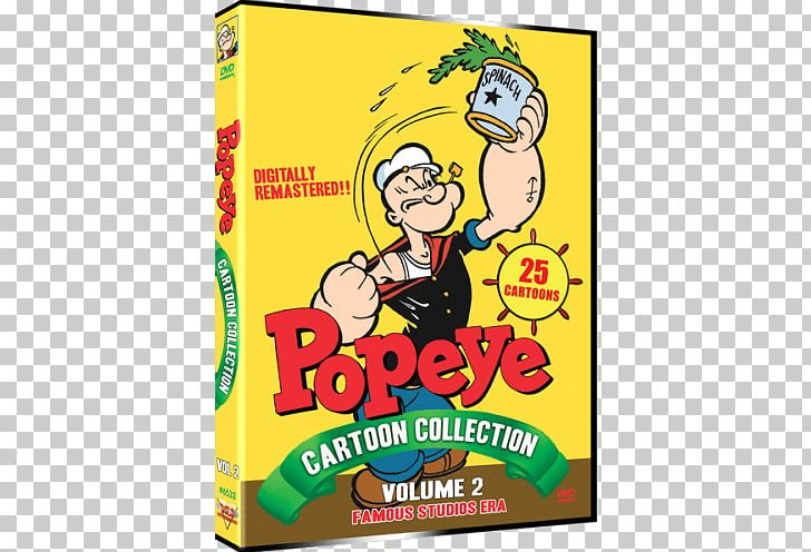 Popeye The Sailor: 1933–1938 PNG, Clipart, Animated Cartoon, Animated Film, Cartoon, Dvd, Famous Studios Free PNG Download