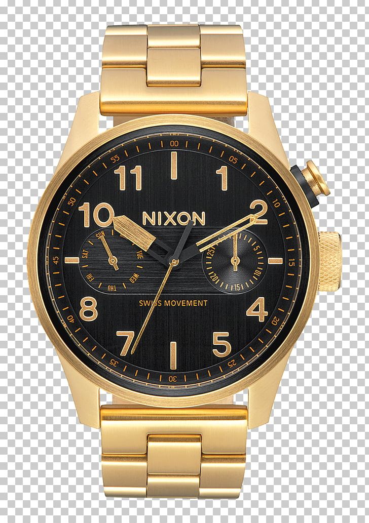 Watch Chronograph Gold Seiko Eco-Drive PNG, Clipart, Accessories, Analog Watch, Bracelet, Brand, Bulova Free PNG Download