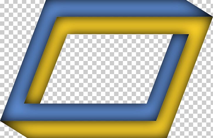 Rectangle Penrose Triangle Shape PNG, Clipart, Angle, Blue, Electric Blue, Geometry, Impossible Object Free PNG Download