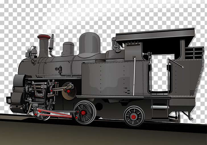 Steam Engine Train Industrial Revolution Locomotive Transport PNG, Clipart, Auto, Automotive Design, Auto Part, Car, Illustrator Free PNG Download
