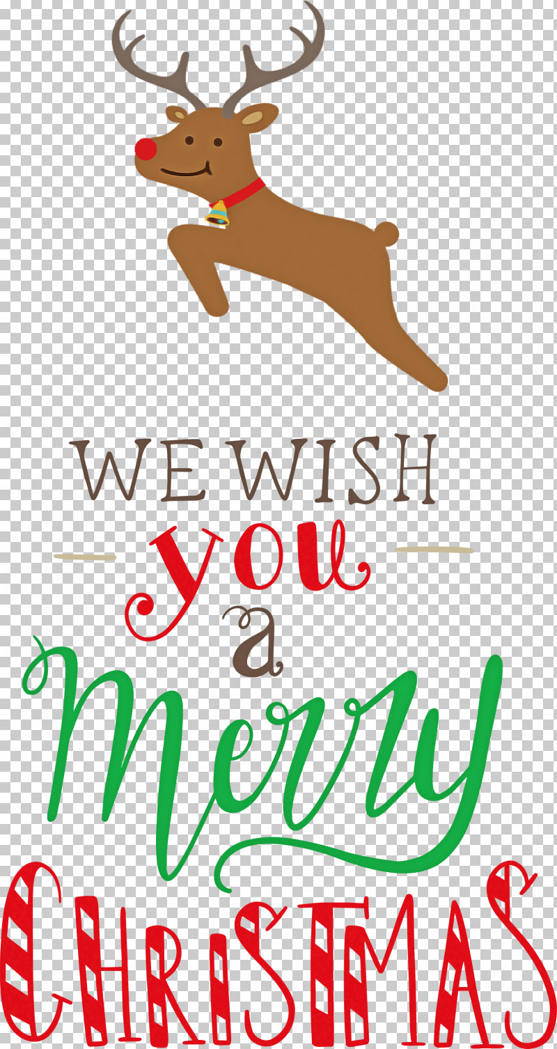 Merry Christmas We Wish You A Merry Christmas PNG, Clipart, Biology, Deer, Geometry, Line, Mathematics Free PNG Download