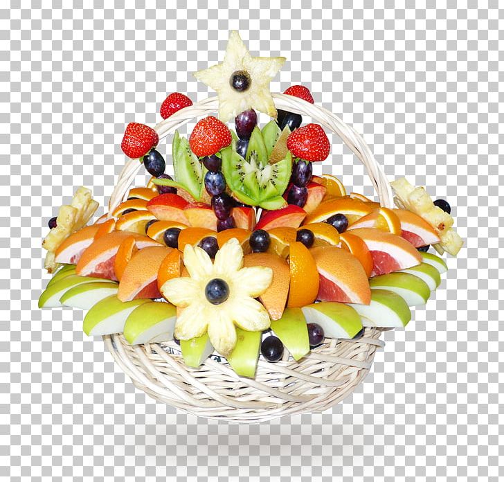 Vegetarian Cuisine Food Gift Baskets Fruit Garnish PNG, Clipart, Basket, Cut Flowers, Dessert, Diet, Diet Food Free PNG Download