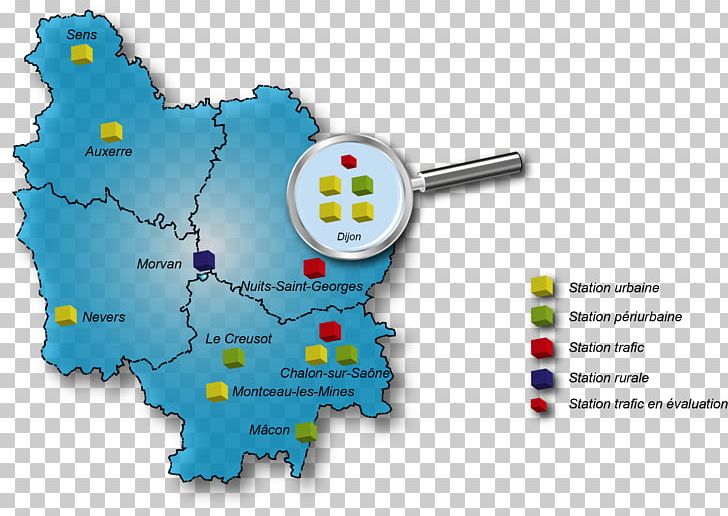 Atmosf Air Bourgogne Map Association Agréée De Surveillance De La Qualité De L'air Mâcon Boulevard De La Trémouille PNG, Clipart,  Free PNG Download