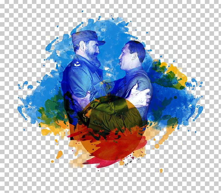 Cuban Revolution Bolivarian Revolution Cuba–Venezuela Relations Painting PNG, Clipart, Alba, Art, Artwork, Blue, Bolivarianism Free PNG Download