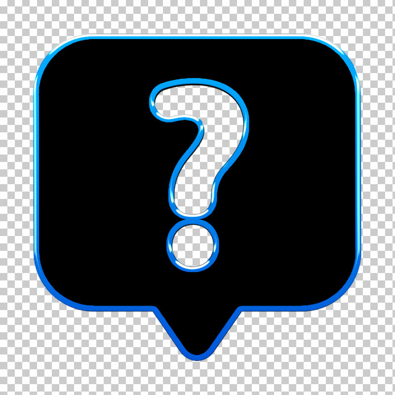 Help Bubble Icon Question Icon Essential UI Icon PNG, Clipart, Electric Blue M, Essential Ui Icon, Geometry, Line, Logo Free PNG Download