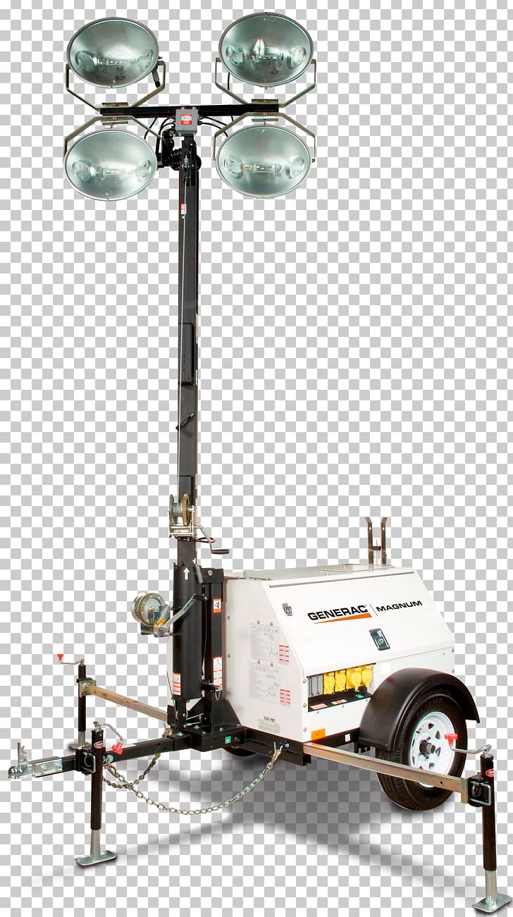 Light Tower Lighting Electric Generator Metal-halide Lamp PNG, Clipart, Architectural Engineering, Electric Generator, Electricity, Enginegenerator, Generac Power Systems Free PNG Download