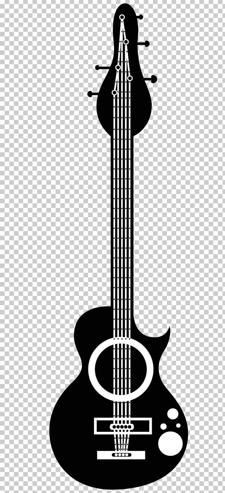 Bass Guitar Acoustic Guitar Electric Guitar Cuatro Tiple PNG, Clipart, Acoustic Electric Guitar, Black And White, Cuatro, Electric Guitar, Guitar Free PNG Download