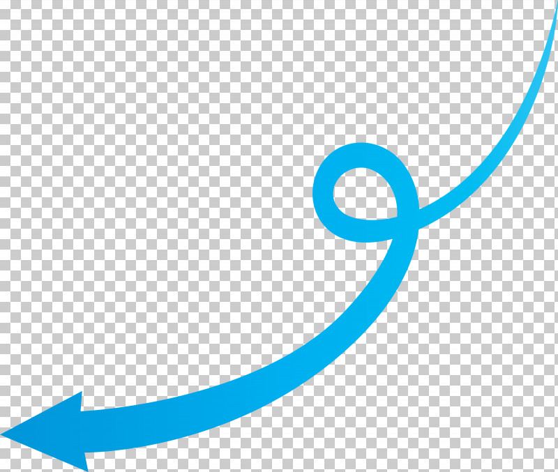 Curved Arrow PNG, Clipart, Aqua, Curved Arrow, Line, Logo, Symbol Free PNG Download