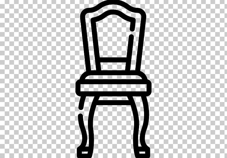 Chair Furniture Computer Icons Kitchen PNG, Clipart, Angle, Bedroom, Black, Black And White, Chair Free PNG Download