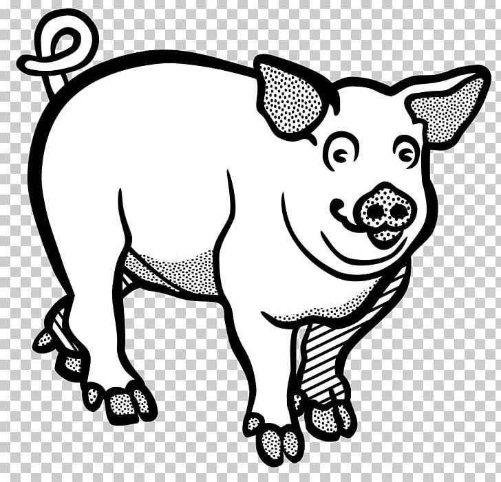 Wild Boar Line Art PNG, Clipart, Art, Artwork, Black, Black And White, Carnivoran Free PNG Download