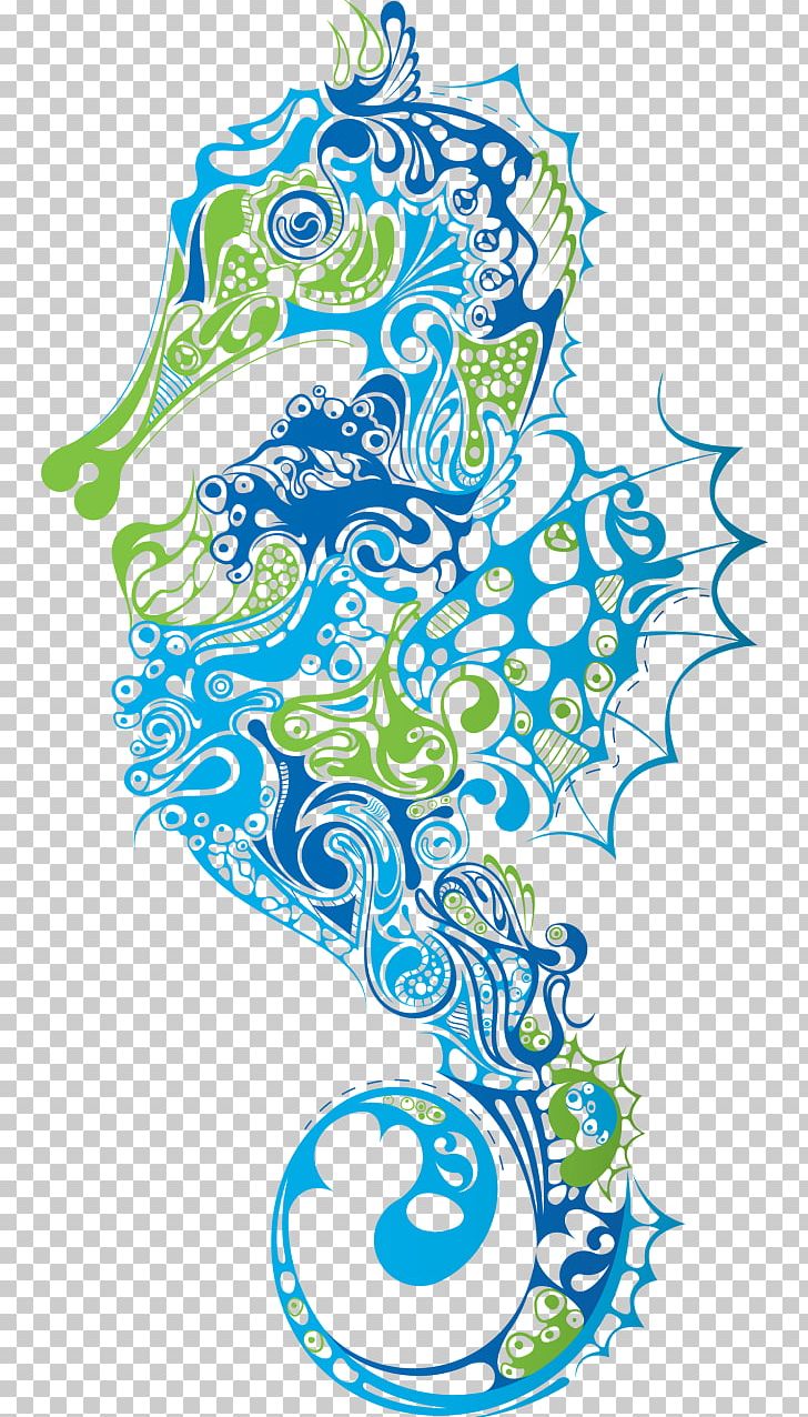 Lined Seahorse PNG, Clipart, Area, Art, Black And White, Circle, Fictional Character Free PNG Download